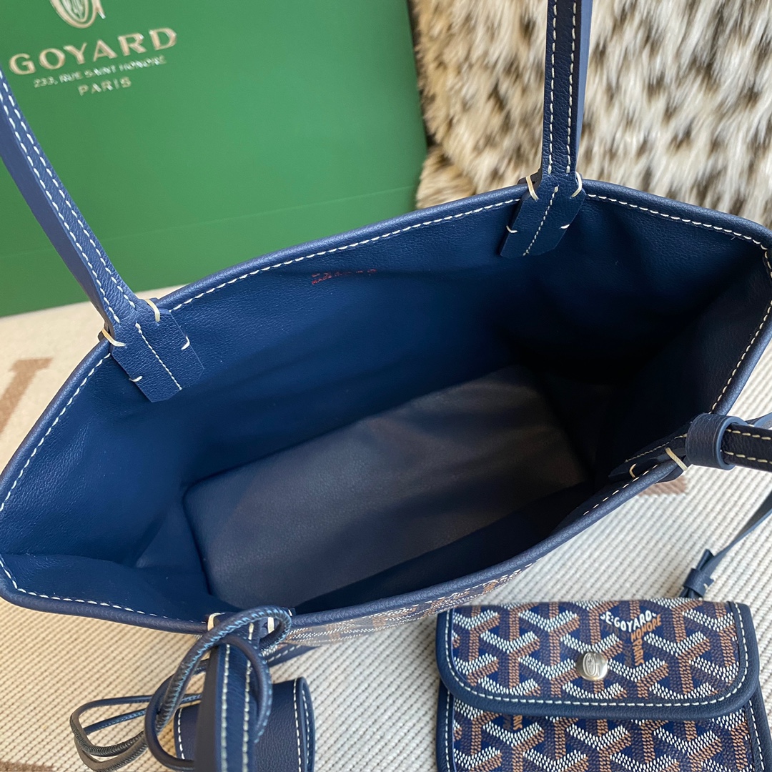 Goyard Heart Mini Shopping Bag Tote Shoulder Handbag Size: 20.5X9X20cm 6 Goyard Heart Mini Shopping Bag Tote Shoulder Handbag Size: 20.5X9X20cm - Image 6
