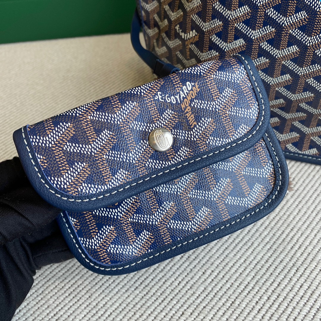 Goyard Heart Mini Shopping Bag Tote Shoulder Handbag Size: 20.5X9X20cm 4 Goyard Heart Mini Shopping Bag Tote Shoulder Handbag Size: 20.5X9X20cm - Image 4