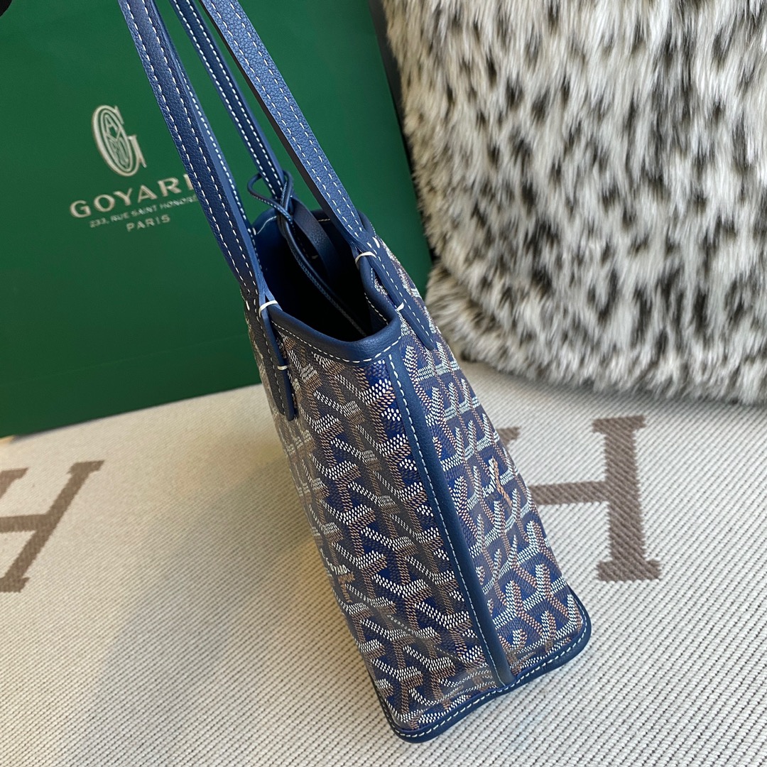 Goyard Heart Mini Shopping Bag Tote Shoulder Handbag Size: 20.5X9X20cm 7 Goyard Heart Mini Shopping Bag Tote Shoulder Handbag Size: 20.5X9X20cm - Image 7