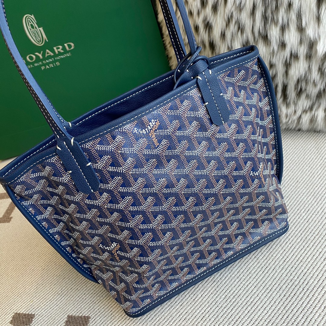 Goyard Heart Mini Shopping Bag Tote Shoulder Handbag Size: 20.5X9X20cm 9 Goyard Heart Mini Shopping Bag Tote Shoulder Handbag Size: 20.5X9X20cm - Image 9