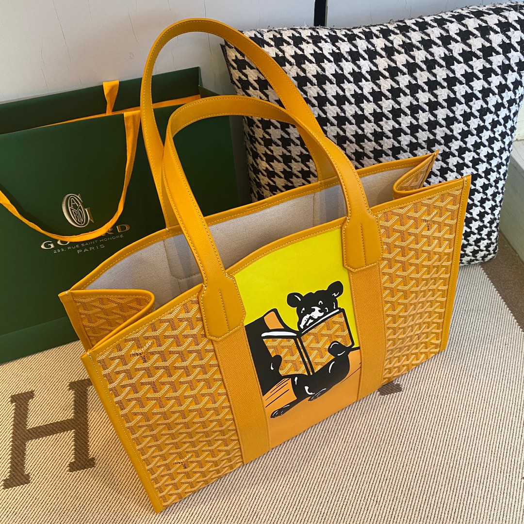 Goyard French bucket handbag shopping bag The new Villette tote bag is a limited edition French bulldog graffiti model 7 Goyard French bucket handbag shopping bag The new Villette tote bag is a limited edition French bulldog graffiti model - Image 7