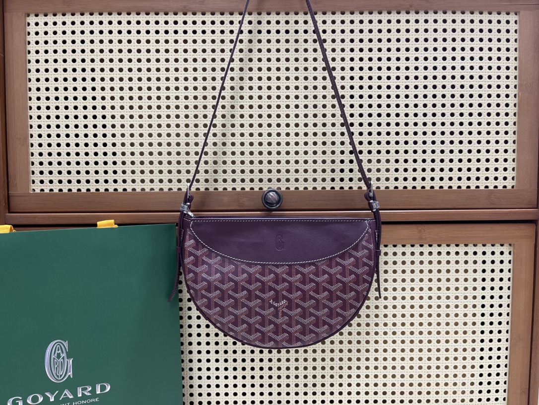 Goyard hirondelle swallow bag size: 25Ⅹ6X17cm 9 Goyard hirondelle swallow bag size: 25Ⅹ6X17cm - Image 9