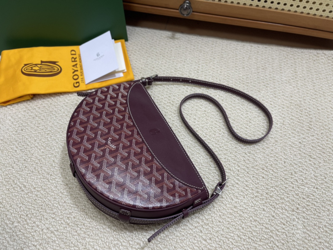 Goyard hirondelle swallow bag size: 25Ⅹ6X17cm 6 Goyard hirondelle swallow bag size: 25Ⅹ6X17cm - Image 6