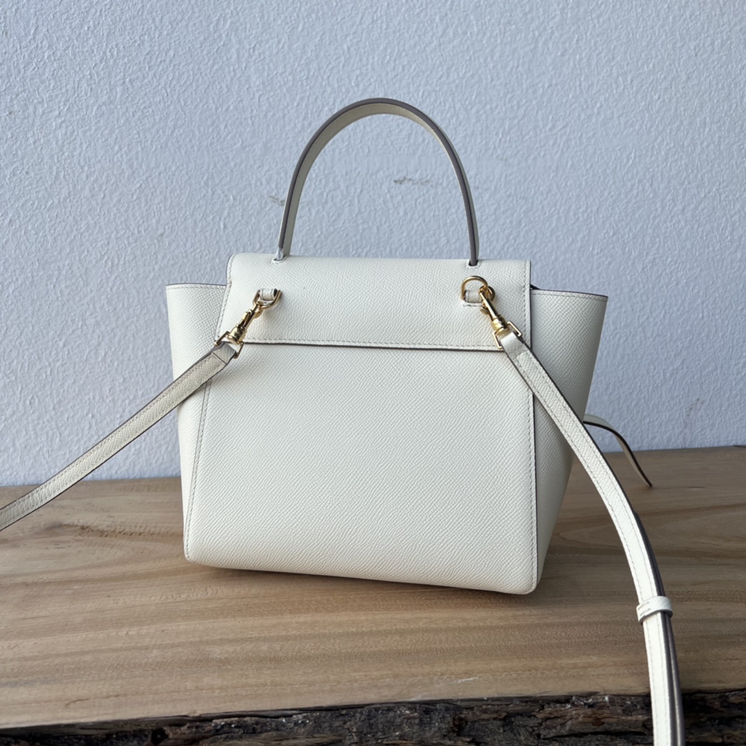 Celine Belt Bag (Catfish Bag) – 20cm Material: Grained cowhide leather with suede interior Sizes Available: 20cm / 24cm Model Numbers: 185003 5 Celine Belt Bag (Catfish Bag) – 20cm Material: Grained cowhide leather with suede interior Sizes Available: 20cm / 24cm Model Numbers: 185003 - Image 5