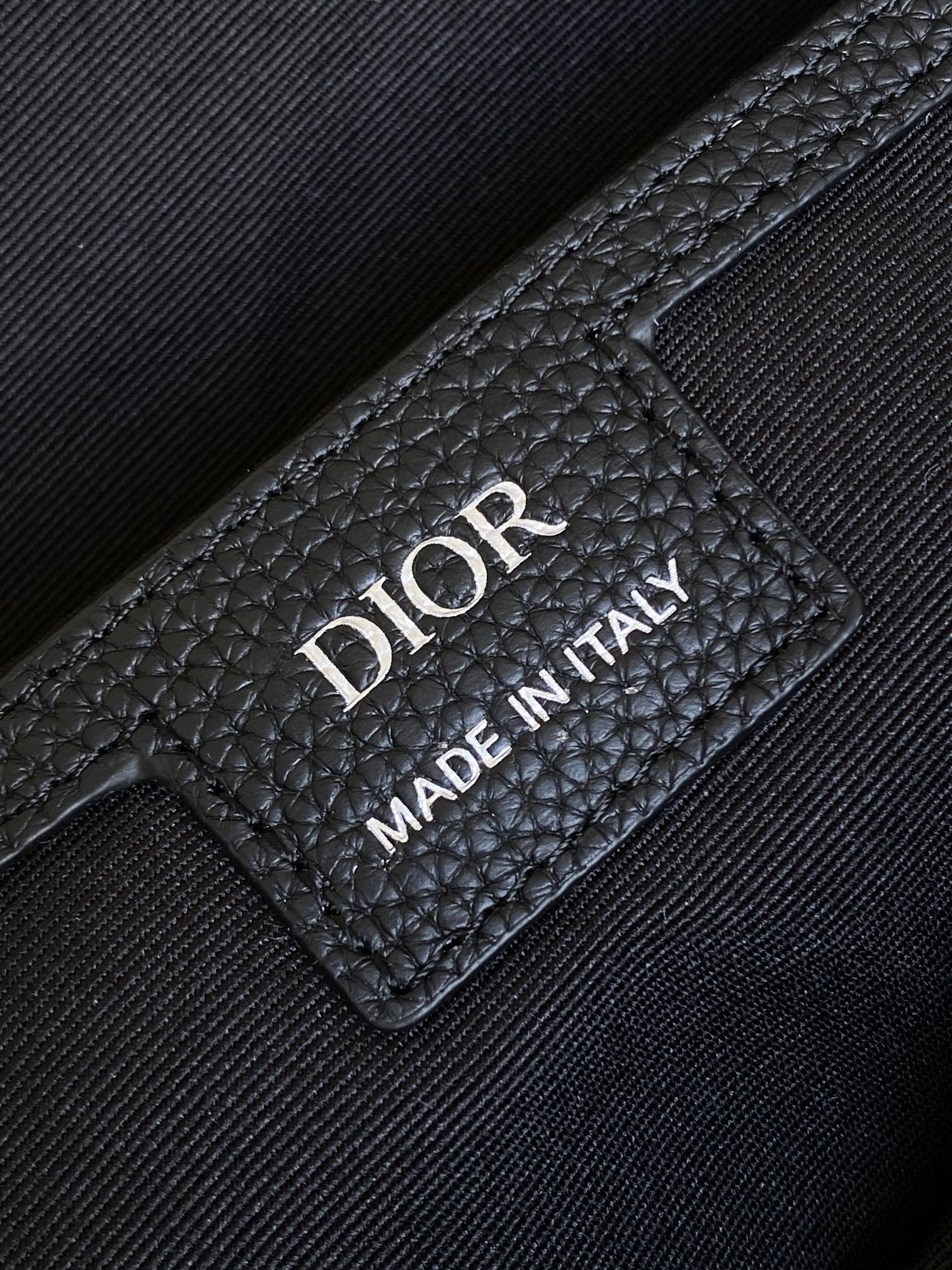 Dior 8 Roll-Top Backpack Main materials: Cotton, technical fabric, and calfskin leather Lining: Cotton, technical fabric, and calfskin leathery Dimensions: 39 × 42 × 13 cm (L × H × W) Model number: 1ESBA216YKY_H03E: 1ESBA216YKY_H03E 8 Dior 8 Roll-Top Backpack Main materials: Cotton, technical fabric, and calfskin leather Lining: Cotton, technical fabric, and calfskin leathery Dimensions: 39 × 42 × 13 cm (L × H × W) Model number: 1ESBA216YKY_H03E: 1ESBA216YKY_H03E - Image 8